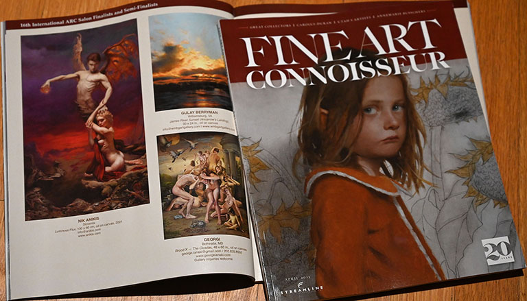 Fine Art Connoisseur magazine, April 2023